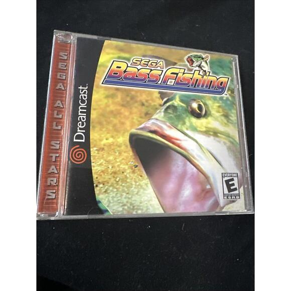 SEGA Dreamcast - SEGA Bass Fishing [SEGA All Stars] - Complete/CIB - Tested - Picture 1 of 4